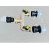 Mdpe Water Supply Pipe Compression Fittings with Metal Manifold/Splitter,Available for