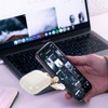 KOMBIUDA Creative Shell Pattern Earbuds Protector Case for Stylish TPU