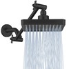 Nuodan High Pressure Rain Shower Head with 11'' Extension Arm