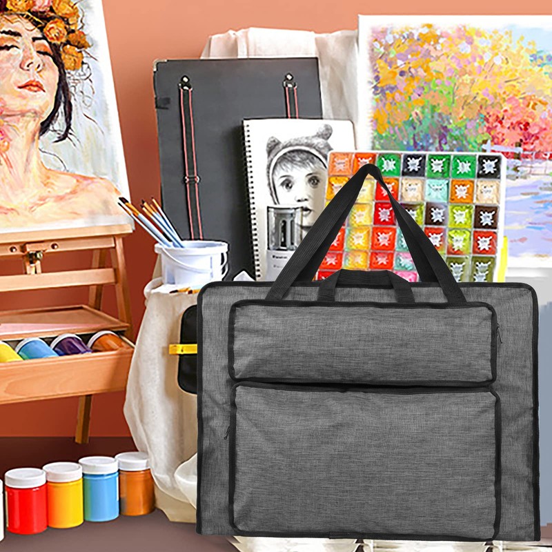 Art Supplies Bag, Sketch Bag, 8K Lightweight, Waterproof, Canvas Bag,