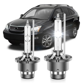 SENROBO Fit for Lexus 2004-2009 RX330 RX350 RX400H 2005-2006 LS430 ES RX 330 D2S HID Xenon Headlight Bulbs, 350% Brightness, Low Beam Light Bulb, 6000K Cool White, Pack of 2