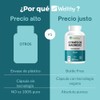 Wellthy Citrato Magnesio 300 Cápsulas 400mg 100 Natural Veganas Días