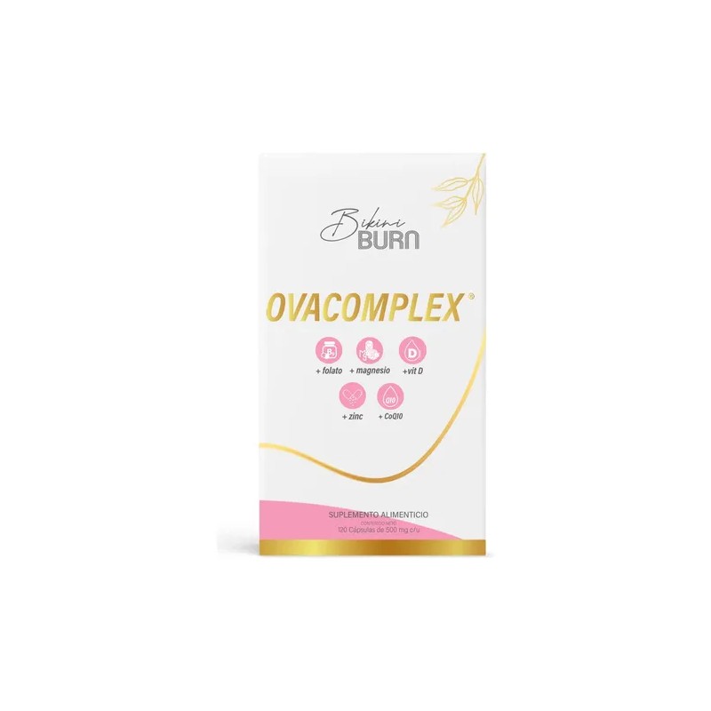 Bikini Burn Ovacomplex Multivitamínico Mujer Coq10 Zinc Magnesio