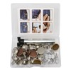 Metal Tack Buttons Kit - 30 Sets, 17 mm, DIY
