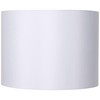 White Hardback Large Drum Lamp Shade 16" Top x 16"