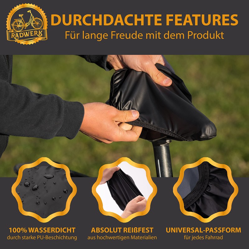 RADWERK® Saddle Cover (Set of 2) - Universal Fit for