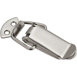 TRUSCO(トラスコ) パッチン錠 標準タイプ・スチール製 (4個入) P-20F