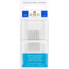 DMC 1767-26 Tapestry Hand Needles, 6-Pack, Size 26