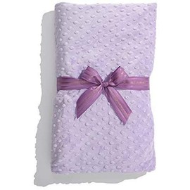 Sonoma Lavender Spa Blanket Filled with Lavender Flowers/Flaxseed, Weighted, Hot/Cold Microwaveable for Soothing Muscles, Removable Washable Cover (44" x 18", Lilac Dot) Handmade Co.