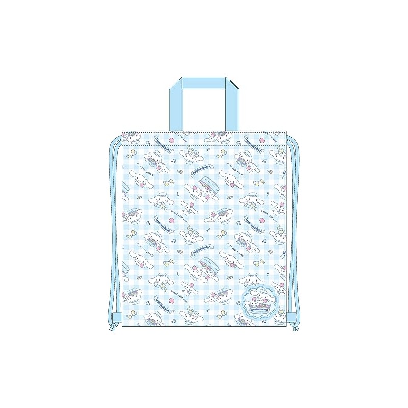 KoohaCreate 120851 Quilted Knapsack [Gymnastics Bag/Gymnastics Bag/School Bag] Cinnamoroll