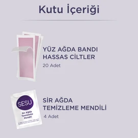 Ağda Bandı Yüz  Hassas 20 Adet