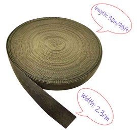 HanyHere 1 Roll 98 Feet Tree Tie for Plant Support Garden Strap 0.9 Inch Width Staking (98ft, Army Green)
