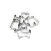 Staedter Bavaria Cookie Cutter Set, Stainless Steel, 5-Piece