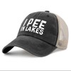 BEIXBE I Pee in Lakes Hat Trucker Hat Men Trendy
