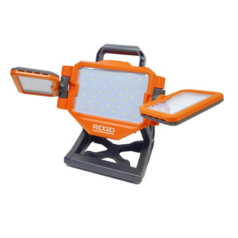 RIDGID 18V Hybrid Panel Light Kit with Battery and Charger
