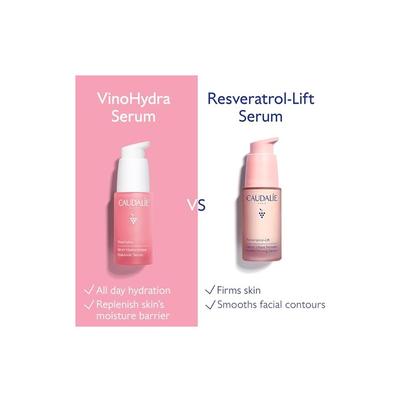 Caudalie VinoHydra Sérum Hidratante con Ácido Hialurónico- 30 mL