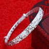 Wenbin Sterling Silver Star Bangle Bracelet