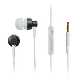 GeekRover Wood In-ear Earbuds Headphones with Mic & Volume Control Hi-Fi sound Supper Bass Headphones with Noise-isolating earbuds (Ebony solid wood)