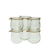 Weck 746 0.36 Liter Tulip Jar, 12.5 Oz - Set
