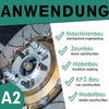 Hexagon nut, DIN 934/ISO 4032, standard, stainless steel A2 V2A,