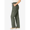 Woman Within Plus Size Convertible 2-in-1 Cargo Pant & Capri