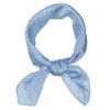 Allegra K 50cm Vintage Polka Dots Square Small Scarf Neck