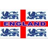 England 4 Lions Flag