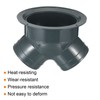 PATIKIL 3 Way Duct Splitter, 4"x4"x6" Y Reducer Connector Air