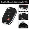 X AUTOHAUX Key Shell Case Keyless Entry Remote Key Fob