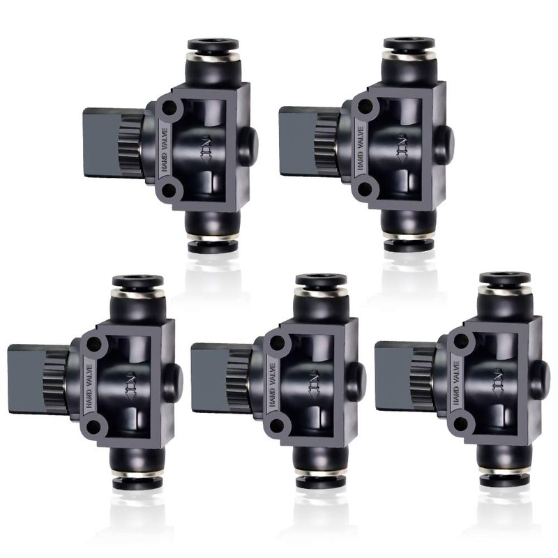 TAILONZ PNEUMATIC 1/4 inch OD Manual Flow Switch Valve 2