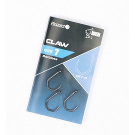 Nash Pinpoint Claw Barbless Carp Hooks: 6