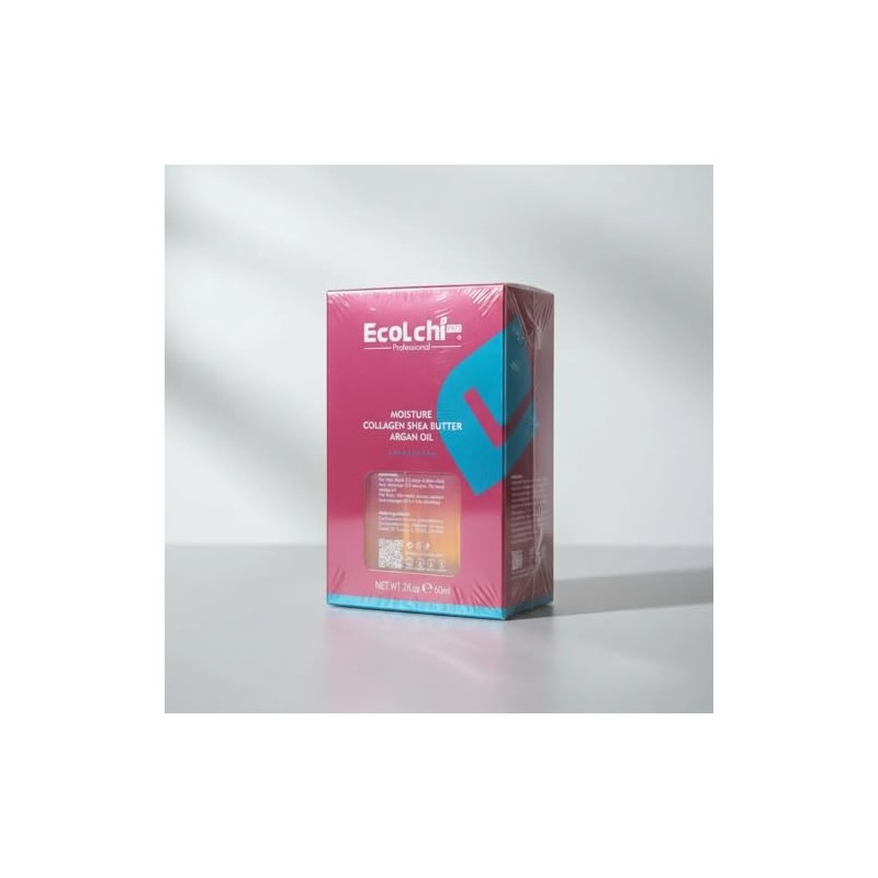 EcoLchi Aceite de Argán Profesional, para Cabello Seco o Piel