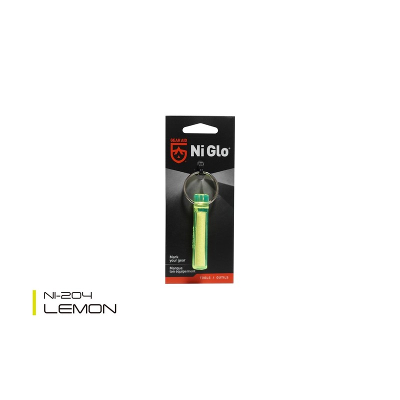 LALPHA GEAR AID Glow in the Dark Key Chain, orange