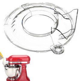 Spritzschutz Ersatz für Kitchen Aid 4.5-5 QT Stand Mixer, Klarer Spritzschutz für Kitchen aid zubehör, Spritzschutz Schüssel Perfekt für Kitchen Aid Edelstahlschüssel (nur)