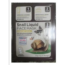 Mascarilla Facial Líquida De Caracol Reparadora Dizao 10pcs