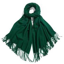 XYNAME Cashmina Feel Scarf Women's Pashmina Shawls and Wraps for Evening Dress Winter Wedding Large Scarves