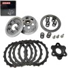 JINFANNIBI Clutch Kit Center Inner Hub Outer Pressure Plate for