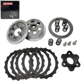 JINFANNIBI Clutch Kit Center Inner Hub Outer Pressure Plate for Honda Monkey Z125 2019-2021