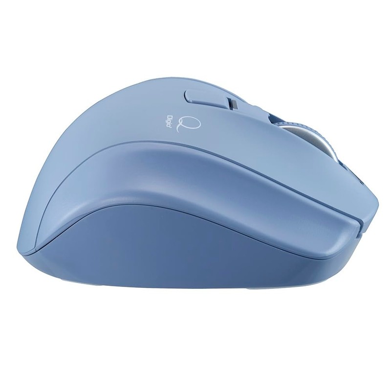 Nakabayashi MUS-TRLF224BL Small Wireless Quiet 5 Button Laser Thumb Trackball