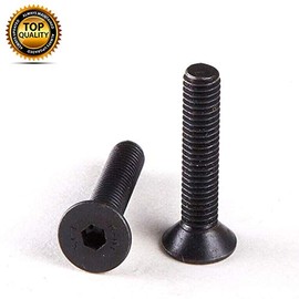 Machine Hex Socket Countersunk Screws 20 Pcs Hex Socket Flat Head Allen Key M3 x 6mm