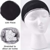 144pcs Hairnet Nylon Disposable Wig Cap Breathable Hair Mesh Net