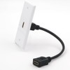 VCE 2-Pack HDMI Keystone Jack, Female to Female HDMI Pigtail