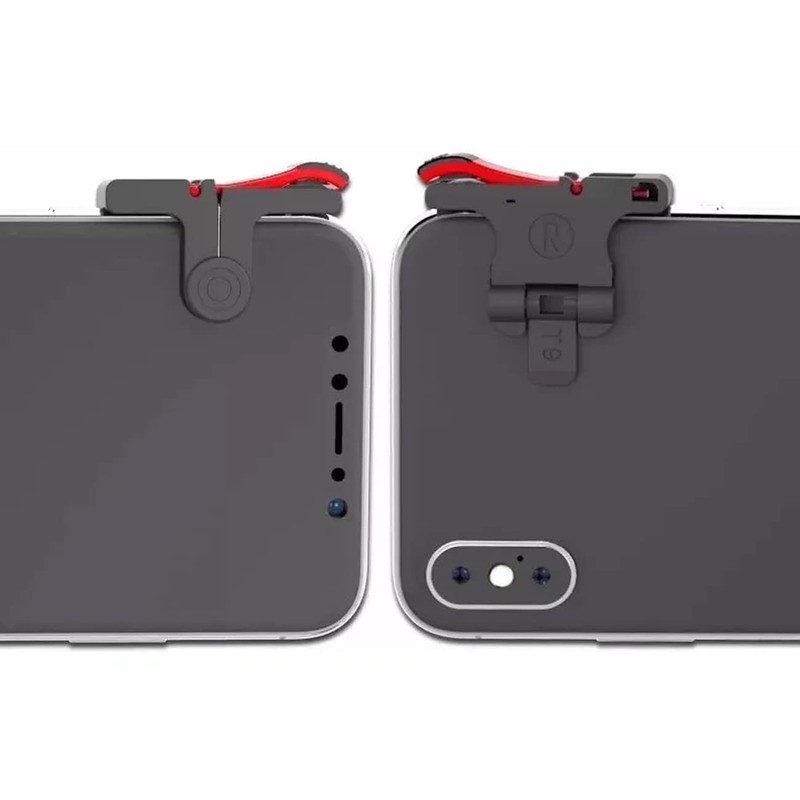 Ecoshopmaster Gatillos para Celular Gamer D9 Control Botones L1 R1