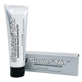 SilvrSTAT Kit de primeros auxilios en gel, 32 ppm solución de plata curativa para heridas, partículas SilverSol Ag4O4, 3 onzas