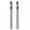 sourcing map 2pcs High-speed Steel Drill Bits 6mmx80mm for Hole