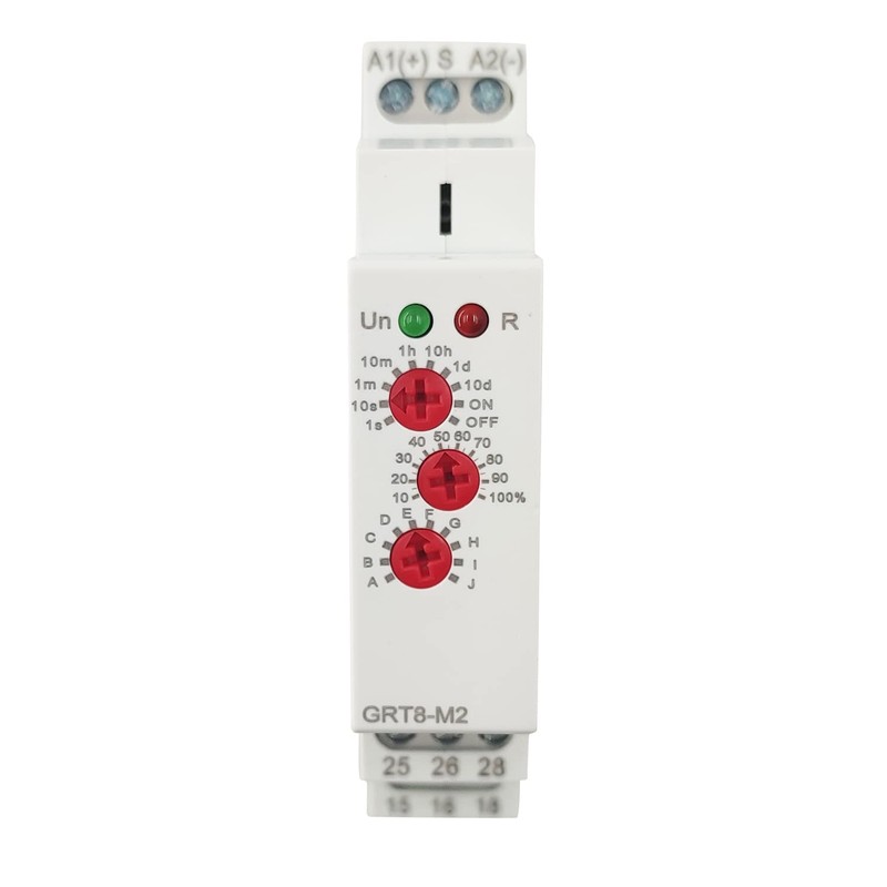 LNKWEL GRT8-M2 Multifunction Time Relay with 10 Function Choices 16A