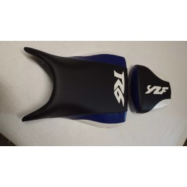 CUSTOM SEAT COVERS YAMAHA 06/07/08/09 YZF R6s BLACK/BLUE/WHI