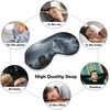 Soft Travel Sleep Eye Mask, Compact Lightweight Accessory for Travel