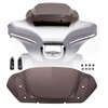 10" Wave Windshield Windscreen Wind Splitter fits for Harley Touring