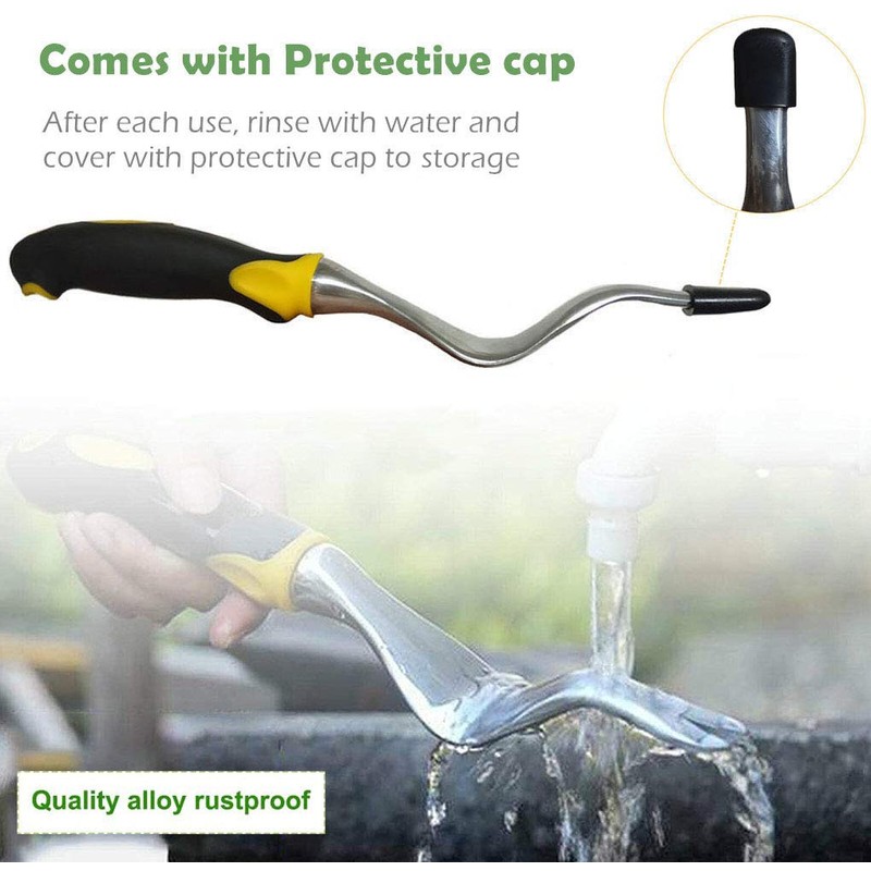 Shayee Garden Hand Weeder Manual Weed Puller Dandelion Remover Tool